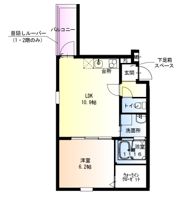 フジパレス花園中央公園南Ⅰ番館の間取り画像
