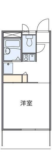 レオパレスARK弐番館の間取り画像