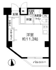 プライマル文京小石川の間取り画像