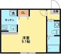 ココラフィネの間取り画像