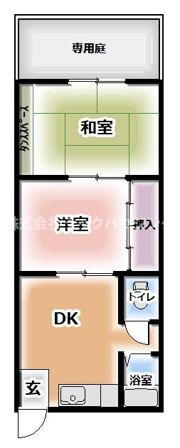 桜井マンションの間取り画像