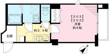 MTレジデンス早稲田の間取り画像