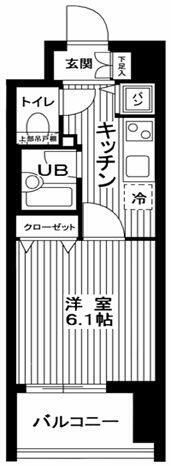 グランヴァンアクアヴェル亀戸の間取り画像