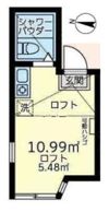 ユナイト小田ジャッキーリボルバーの間取り画像