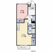サプリング上山田A棟の間取り画像