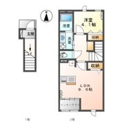 アヴニールブリエの間取り画像