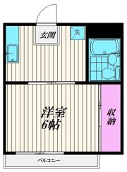 アネックス雪谷の間取り画像