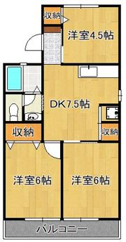 セジュールトヨダの間取り画像