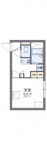 レオパレス敬愛の間取り画像