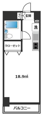 伊勢原七番館の間取り画像