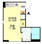 FERIO三河島の間取り画像