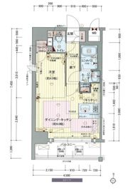 プレサンス福島ニューゲートの間取り画像