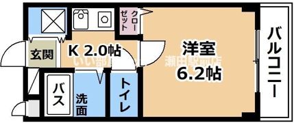 ウィズ秀和Ⅱの間取り画像