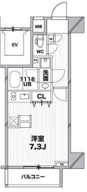レオーネ板橋本町駅前の間取り画像