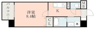 COLAS MIFUNE Eastの間取り画像