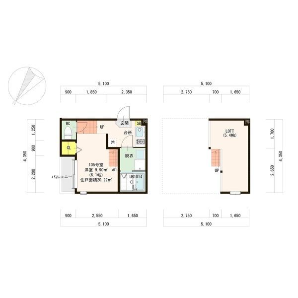 間取図