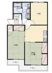 マンションブルースカイの間取り画像