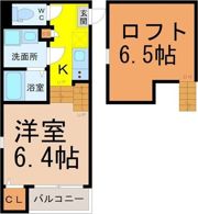 ハーモニーテラスほのか(2棟横並び西側)の間取り画像