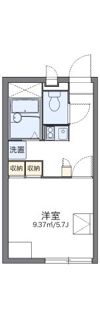 レオパレスネイティブⅢの間取り画像