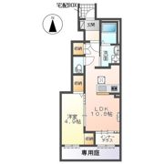 コーポエクセル1の間取り画像