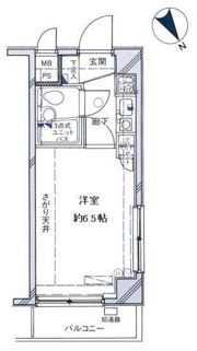 クリオ山手弐番館の間取り画像
