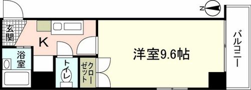 メゾン十日市の間取り画像