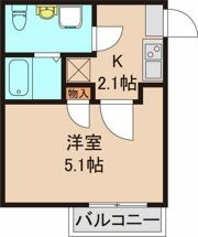 ルフレ行徳駅前の間取り画像