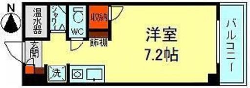 チュリス幸町の間取り画像