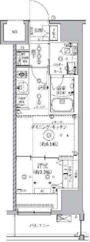 アルテシモクレルトルテの間取り画像