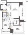 グラングリーン大阪 THE NORTH RESIDENCEの間取り画像