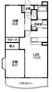 アネーロの間取り画像