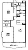 アネーロの間取り画像