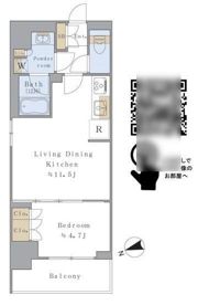 Brillia ist 駒込の間取り画像