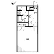 アムール KURIHAMAの間取り画像