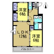グロリアスの間取り画像
