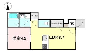 エクセレンス和泉北の間取り画像