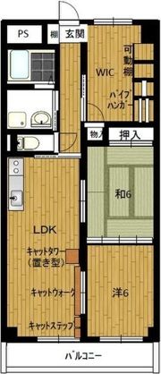 アパートメントハウス朴の樹(ホウノキ)の間取り画像