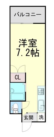 笠原マンションの間取り画像