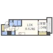 SERENiTE新大阪の間取り画像