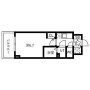 IW RESIDENCE大阪CREST TAPPの間取り画像