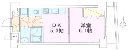 秀和第2日暮里レジデンスの間取り画像
