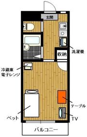 YM平井2の間取り画像
