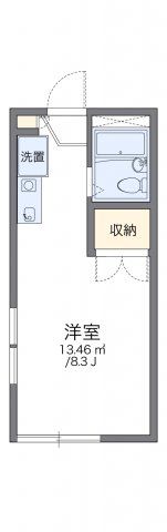 レオパレスリュミエールの間取り画像