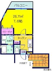 CASA Fujimiの間取り画像