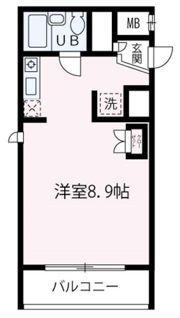 シャトレーヌ志木の間取り画像
