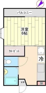 サンロイヤル壱番館Aの間取り画像