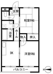 サンヒルズ東戸塚の間取り画像