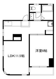 風見コーポの間取り画像