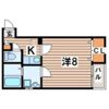 クレフラスト愛宕橋Cの間取り画像