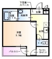 Nouvelle porteの間取り画像